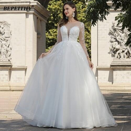 BEPEITHY Lace Wedding Dresses