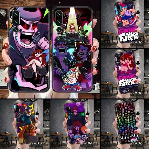 Friday Night Funkin Game Phone case For Huawei P Mate P10 P20 P30 P40 10 20 Smart Z Pro Lite 2019 black art hoesjes silicone