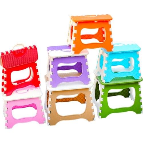Outdoor Load-bearing children Folding Chair Portable Child Camping Picnic Step Plastic Stool Foldable chairs