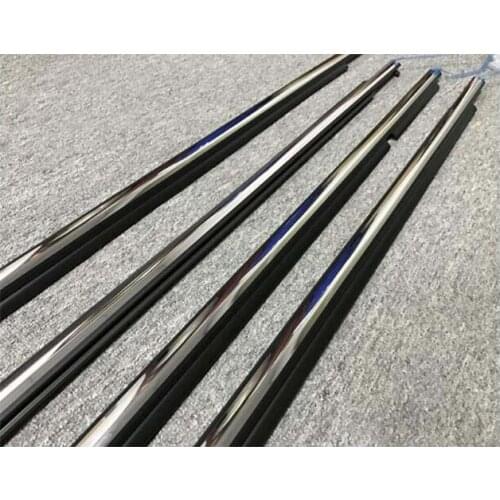 For Land Cruiser LC200 Door Window Glass Outer Strips Trim