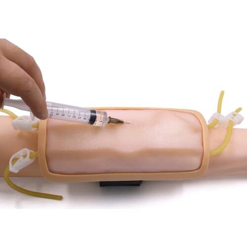 Forearm Venous Puncture Wearable Arm Injection Training Mold Taking Blood Training Practice Model Intramuscular Injection Model