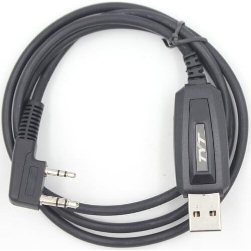 TYT Programming Cable for TYT MD-280 MD-380 MD-UV380 MD-390 MD-UV390 Transceiver Ham Radio Amador