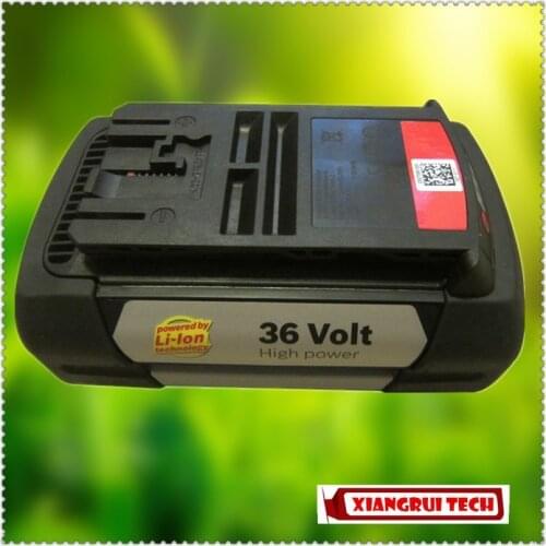 36V 2.6Ah Li-ion Original Used Battery For Bosch Rotak Battery Mowers 43Li/37Li/32Li/ ALB 36 Li Blower/ AKE 30 Li Chainsaw