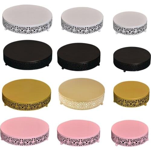 Cupcake Display Rack Metal Premium Quality Macaroon Display Stand Round Stackable Cookie Dessert for Celebration Party