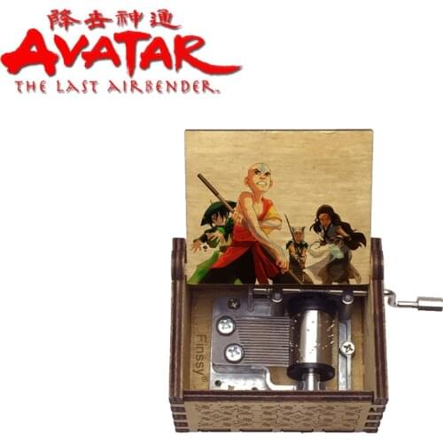 Music theme avatars love Music Box anime avatar The Last Airbender Aang cartoon Decorative home office Gift for tv fans kid toy
