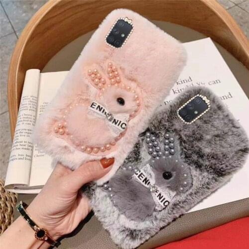 Soft Silicone Case For Samsung Galaxy A51 A71 A31 A41 A01 A21 A10 A20 A30 A40 A50 A30S A70 A21S TPU Cases Plush Color Warm Cover
