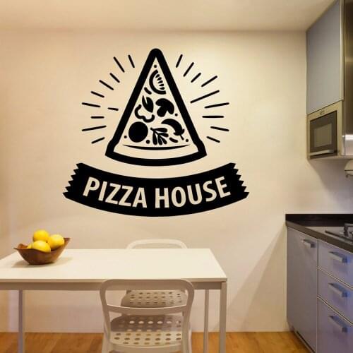 NEW Pizza house Vinyl Wallpaper Roll Furniture Decorative Kids Room Nature Decor Background Wall Art Decal
