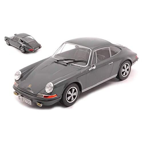 PORSCHE 911 S 1968 GREY 1:24-Whitebox-road car-Die Cast model-making