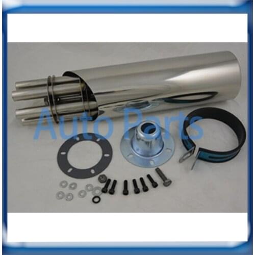 Machine Gun Shape stainless steel Universal motorcycle Exhaust Muffler