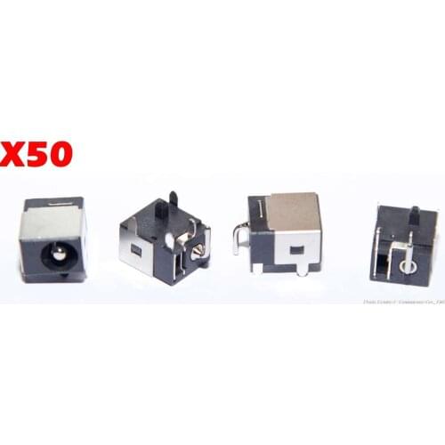 50 pcs free shipping NEW DC Jack For Asus X73 K73 B23 B43 series / Lenovo/ DELL Vostro 1200 DC Power Jack