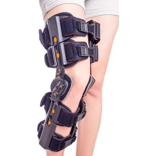 Knee support brace medical crisscross ligament meniscus injury postoperative fracture knee protector lower limb orthosis
