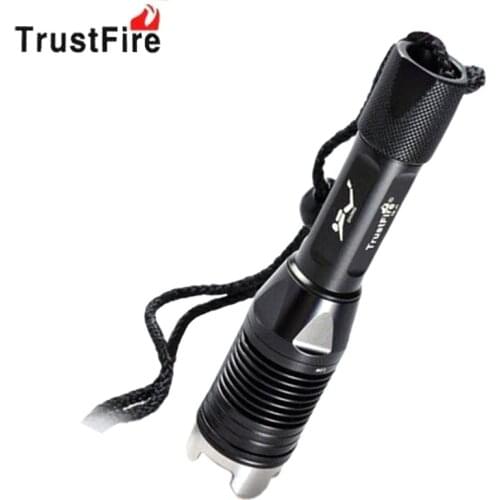 TrustFire J1 Diving LED Flashlight torch * XM-L L2 1000Lm LED Torch Waterproof LED FLASHLIGHT lantern