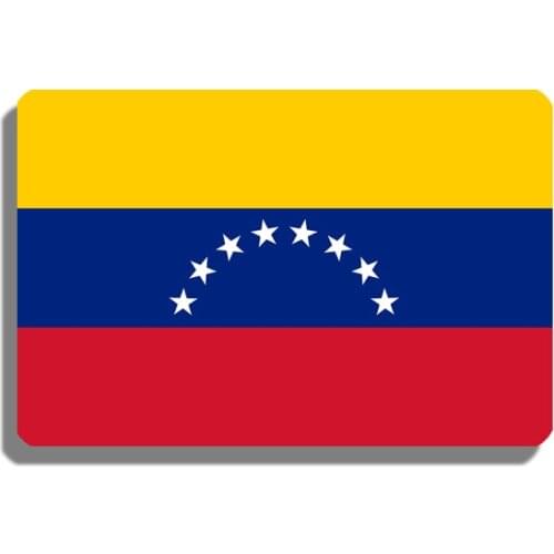 Venezuela Flag Brooch For Women Beautiful Flag Lapel Pin Shirt Bag Accessory Acrylic Badge Patriotic Trinkets