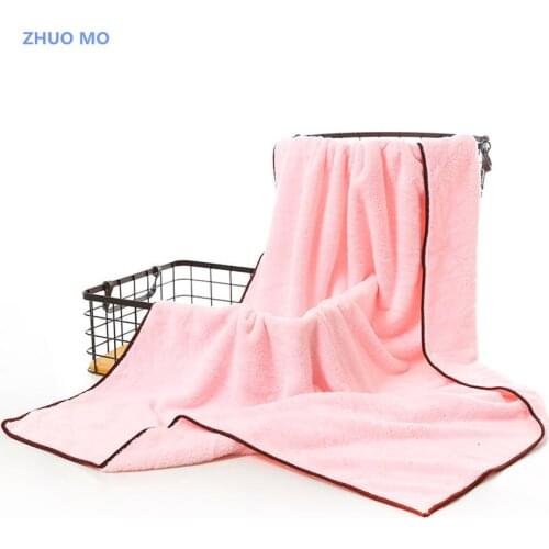 70 x 140 cm Coral velvet Absorbent Bath Towel Quick-Drying Beach Towels Spring/Autumn Swimming Spa Towel for Adult
