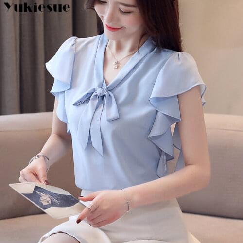 YUKIESUE Short Blouses