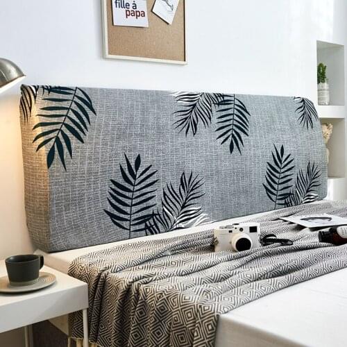 Anti-dirty Tight Wrap Headboard Cover High Elastic All-inclusive Bed Head Cover Dust Proof Home Bed Back Protective Cover