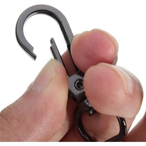 4 Colors 5Pcs 48mm Bag Clasps Lobster Swivel Trigger Clips Snap Hook For 20mm Strapping For DIY Accessories Keychain Parts