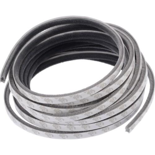 5/9/15M Self Adhesive Seal Strip Door Draught Excluder Window Pile Seal Film Door Brush Protector Strip Mayitr