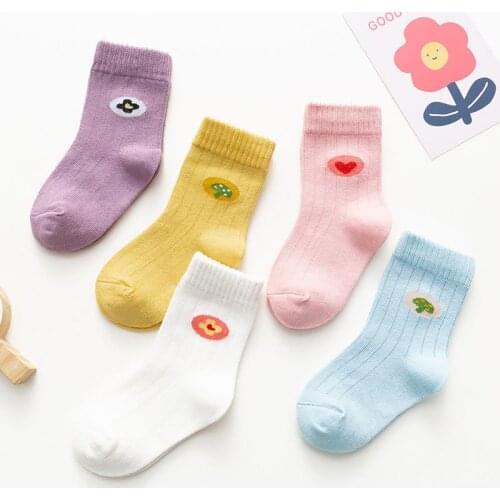5 Pairs Baby Infant Socks Pink Dinosaur Cute Warm Winter Cartoon Socks Baby Girls Boys Soft Cute Boots Warm Baby Socks Gift