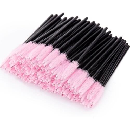 500/50Pcs eyelash makeup brush disposable eyebrow mascara Applicator Eyelashes Maquiagem Brushes Makeup Maquillaje Cosmetic Tool