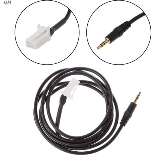 8 Pin 3.5mm AUX Cable Adapter Car Music Plug For Suzuki Swift Jimny Vitra 13MF