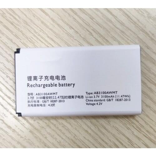High Quality 3100mAh AB3100AWMT AB3100AWMC battery for Philips Xenium E560 CTE560 E181 E180 CTE181 CTE180 CTE180BK martphone