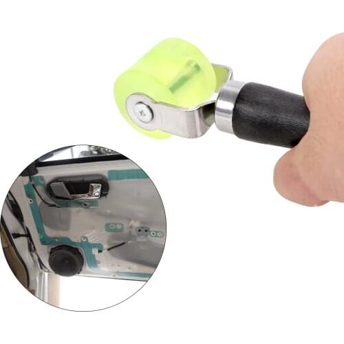 LEEPEE Interior Accessories Noise Deadening Reducing Tool Sound Deadener Application Rolling Wheel Car Rubber Roller