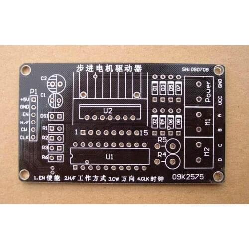 Free Shipping! 10pcs L297/298 stepper motor driver PCB bare board