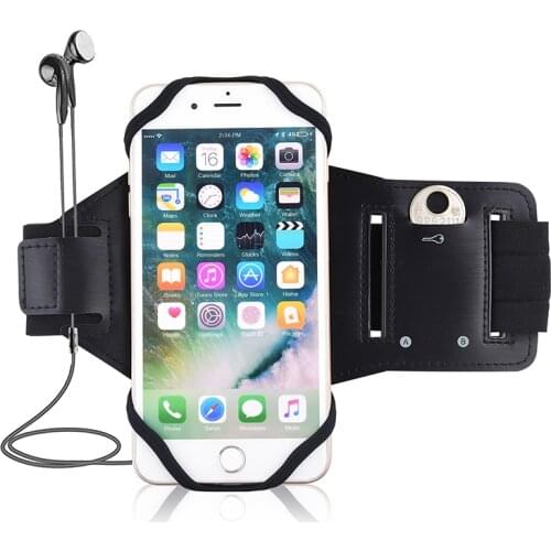 Soft Silicone Sports Running Armbands Bag Phone Case Holder For iPhone 11 Pro Max X XR XS 8 7 Samsung Note 20 10 Lite S20 Ultra