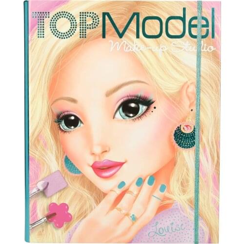 Top Model Makeup Making Book 1936 Coloring Book Create Model Colouring Book Ballet Design Popstar Hand Painted Graffiti Painting