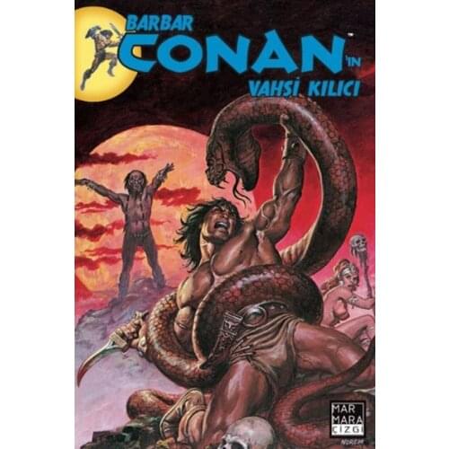 Barbarian Conan'ın Wild Sword Number: 8 Roy Thomas Marmara Line