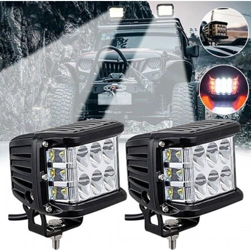 3.75" Dual Side Shooter Dual Color Strobe LED Pods for Truck ATV Boat Car M8617