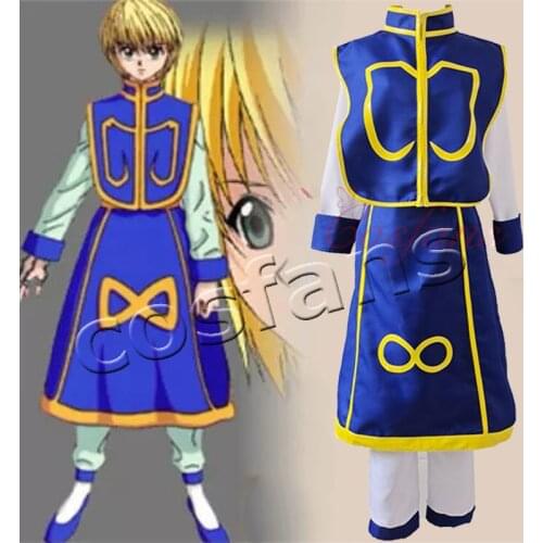 Hunter X Hunter Cosplay Kurapika Cosplay Costume For Adult Men Women Halloween Accessories Full Outfits Custom Made any size
