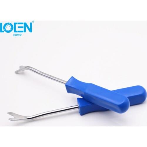 LEON 1PCS Car Panel Trim Fastener Clip Removal Pry Tools Interior Nail Fasteners Remover Pliers