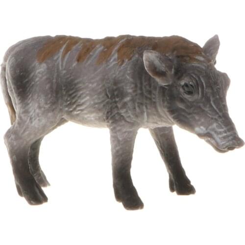 Plastic Realistic Wildlife Jungle Forest Animals Boar Action Figure Toys Playset, Eduactional Toys For Kids Toddler Collectibles