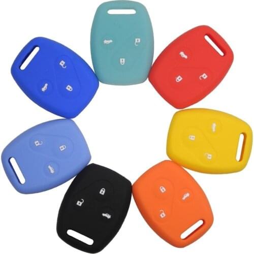 Apply to Honda CRV Smart 3 Keyset Odyssey Modified Car Key Pack Civic Soft Rubber Housing