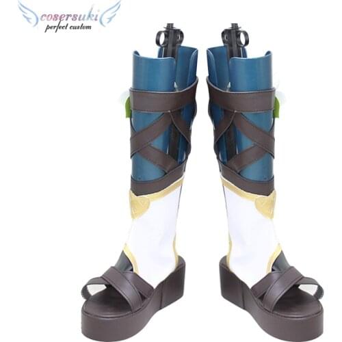 Princess Connect! Re:Dive Natsume Kokoro Cosplay Shoes Boots Professional Handmade ! Perfect Custom for You