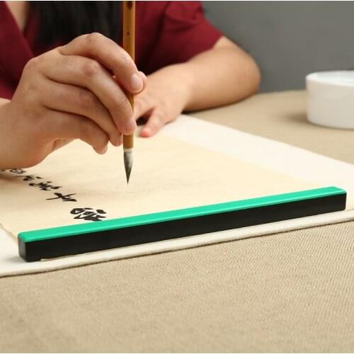 Simple Paperweights Multifunction Metal Paperweight Chinese Calligraphy Paperweights Colorful Creative Paper Pressing Prop