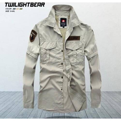 Quick Drying Casual Shirts Men Solid Detachable Sleeves Oversize Streetwear Cargo Shirt Mens Clothing Camping Fishing Shirt 4XL