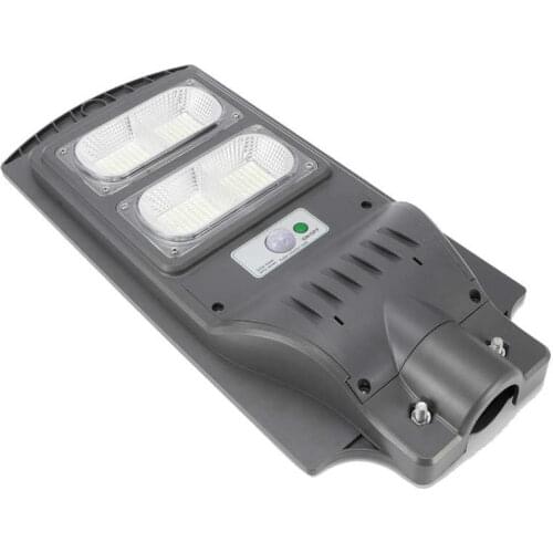 Solar Power Street Light LED Radar Sensor Plaza Garden Remote Waterproof Lamp 110W Parking Lot Lights