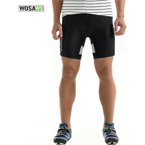WOSAWE Cycling Shorts GEL Pad MTB Mountain Bike Shorts Riding Bicycle Downhill Tights Ciclismo Roupas Breathable Shorts for Men