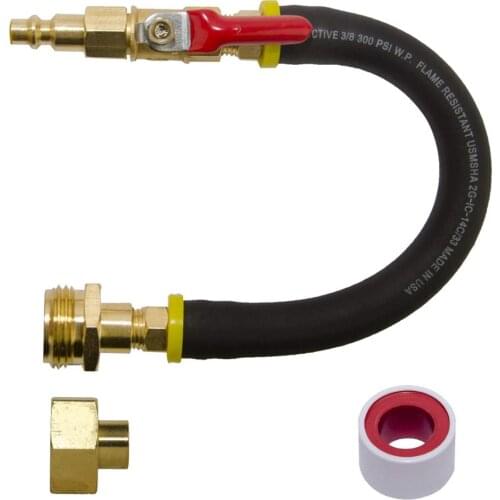 Air Compressor Quick-Connect Plug Water Spray Connector Adapter Fitting Adapter For Winterize D80