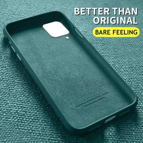 Liquid Silicone Case for Samsung Galaxy A12