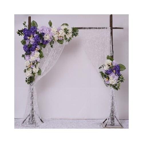 1.2M x 1.2M Wedding Flower Wall Artifical Silk Flower Backdrop Wedding Decoration