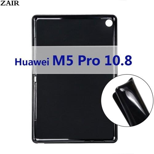 Case For Huawei MediaPad M5 Pro 10.8‘’ CMR-AL09 CMR-W09/W19 Bendable Soft Silicone TPU Protective Shell Shockproof Tablet Cover