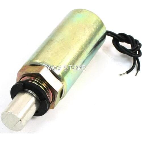 DC 12V Pull Type Actuator Solenoid Electromagnet 5mm 1130g 10mm 450g