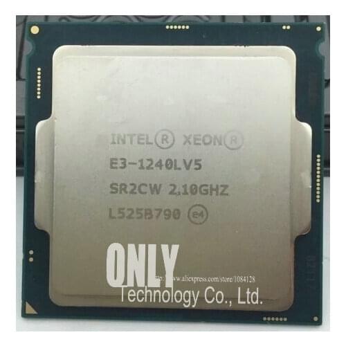 Intel E3-1240LV5 2.1GHZ Quad-Core 8MB SmartCache E3-1240L V5 600MHz FCLGA1151 TPD 80W 1 year warranty