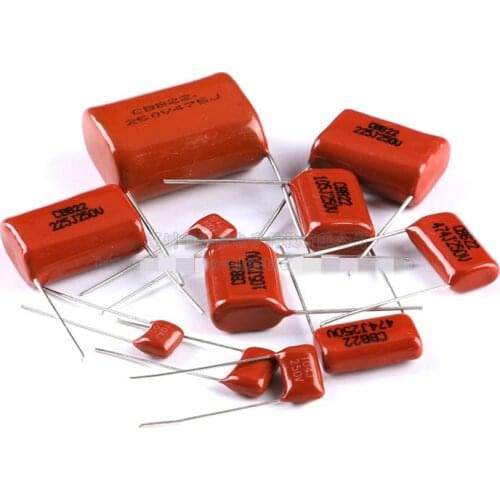 20PCS CBB/CL Capacitor 250V 102 103 104 105 225 474 475 0.1UF 104J