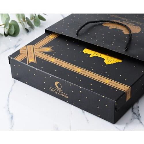 Custom New design Packaging Paper Box with company logo Recycled gift drawer box for food container ---DH12188