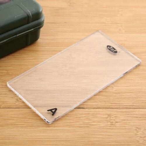 3/5mm Transparent Acrylic Cutting Mat Plate Die Cutting Embossing Machine Plate Replacement Pad DIY Scrapbooking Die Cutter